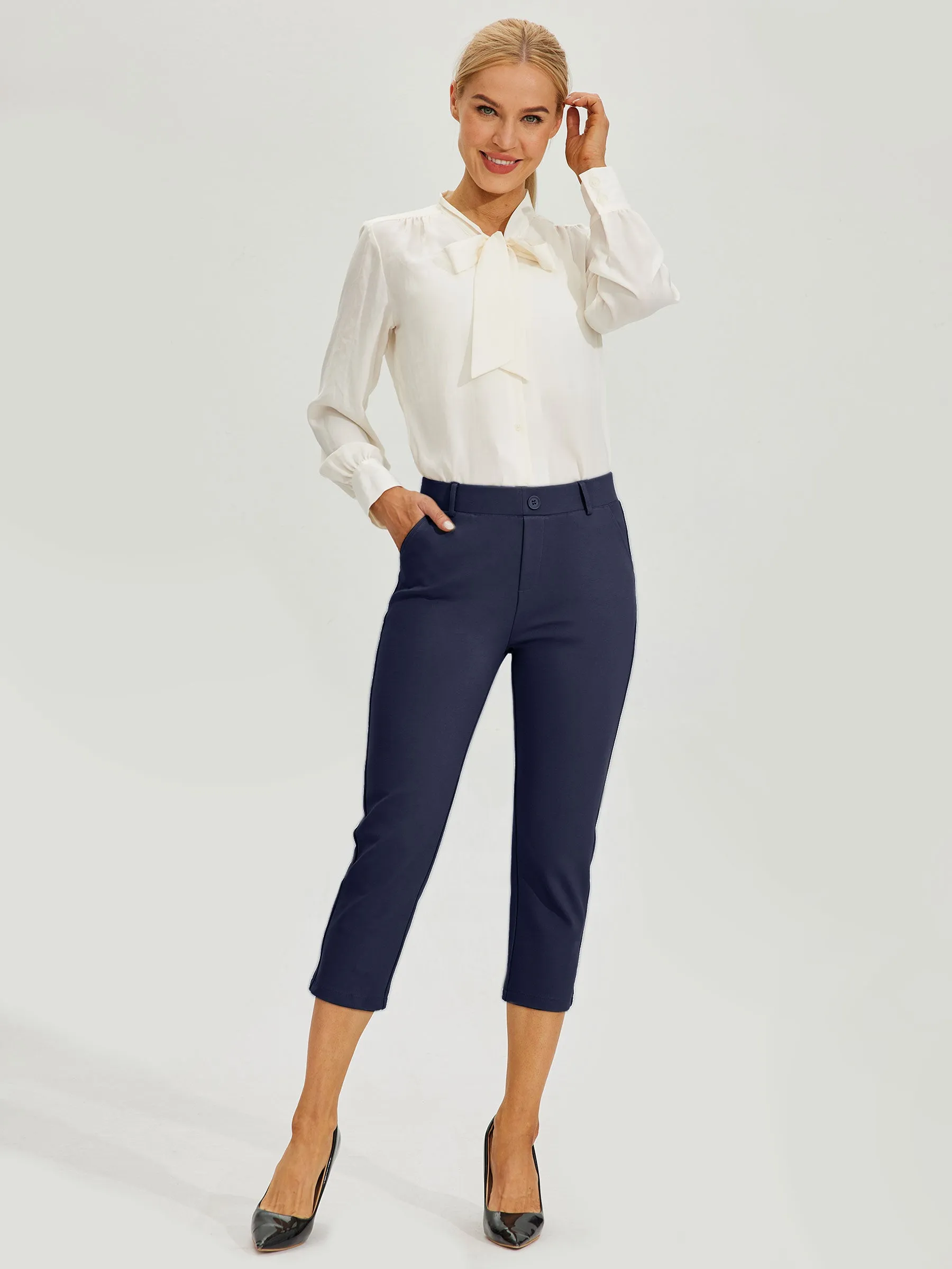 Women's Stretch Capri Pants