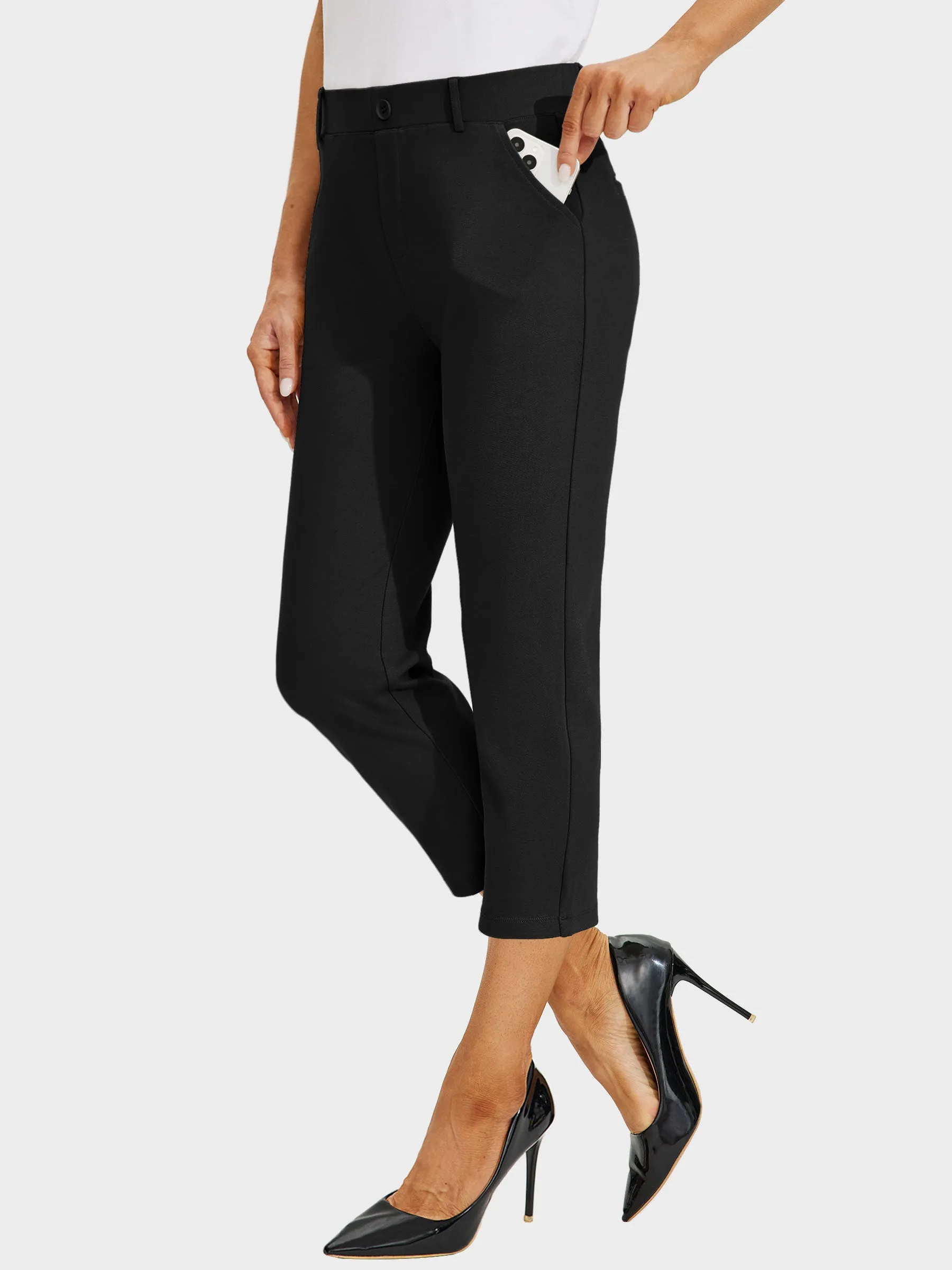 Women's Stretch Capri Pants