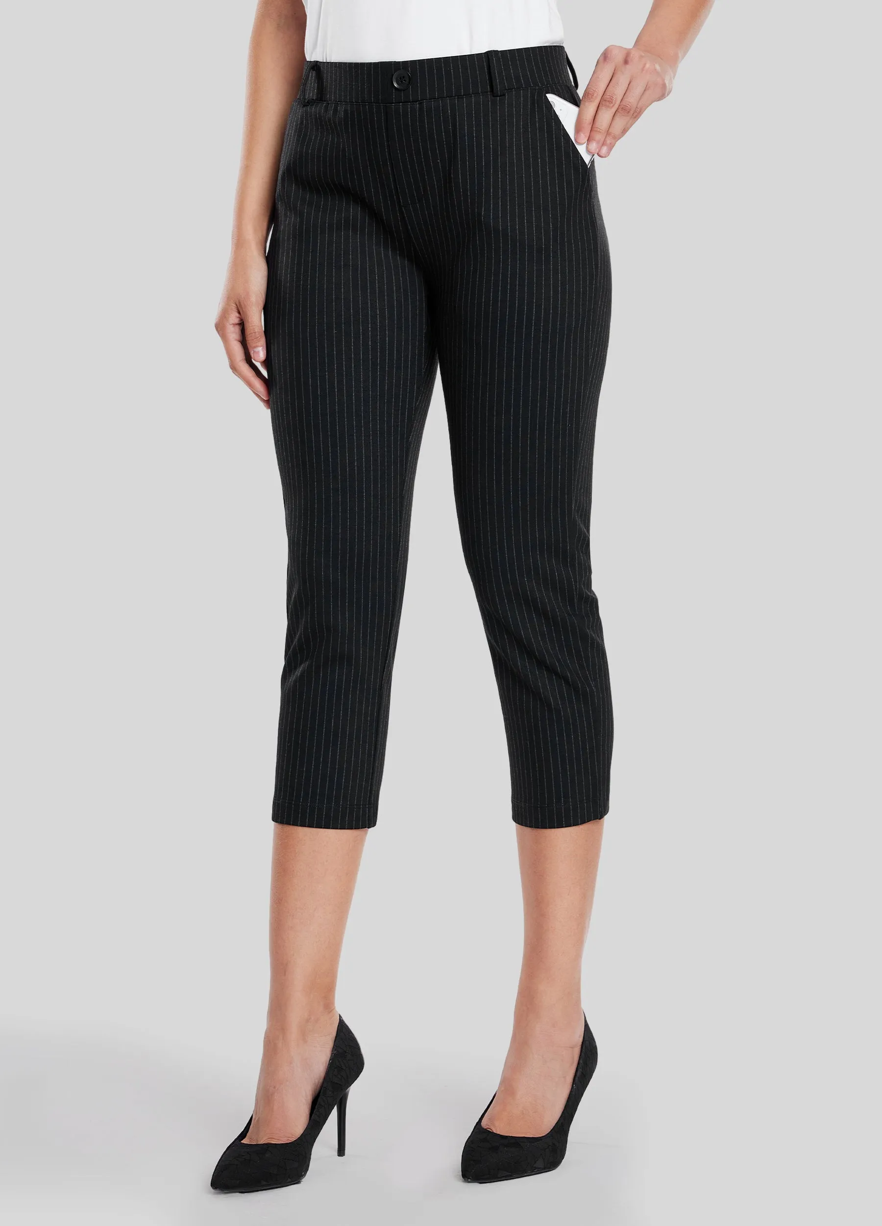 Women's Stretch Capri Pants