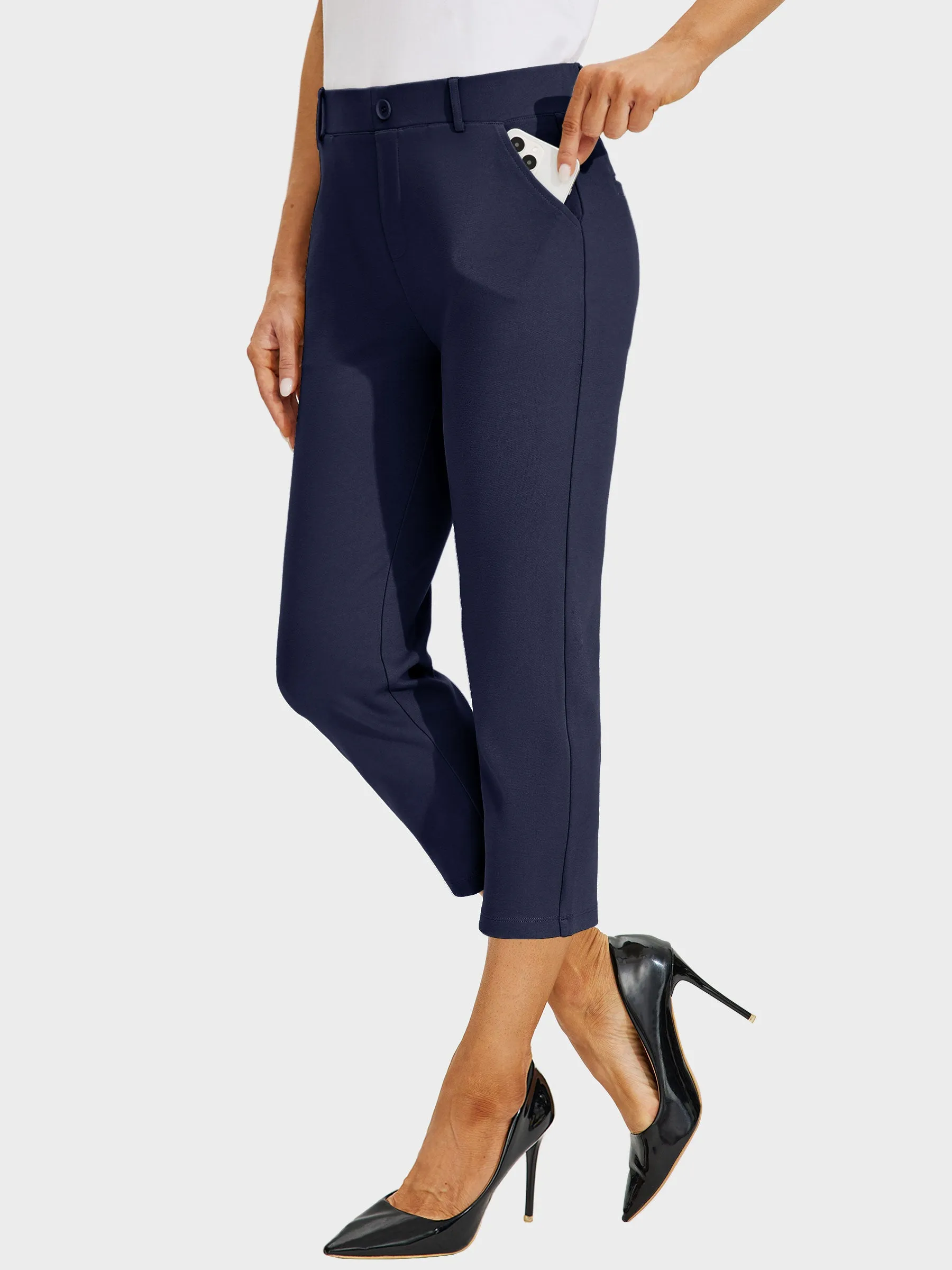 Women's Stretch Capri Pants