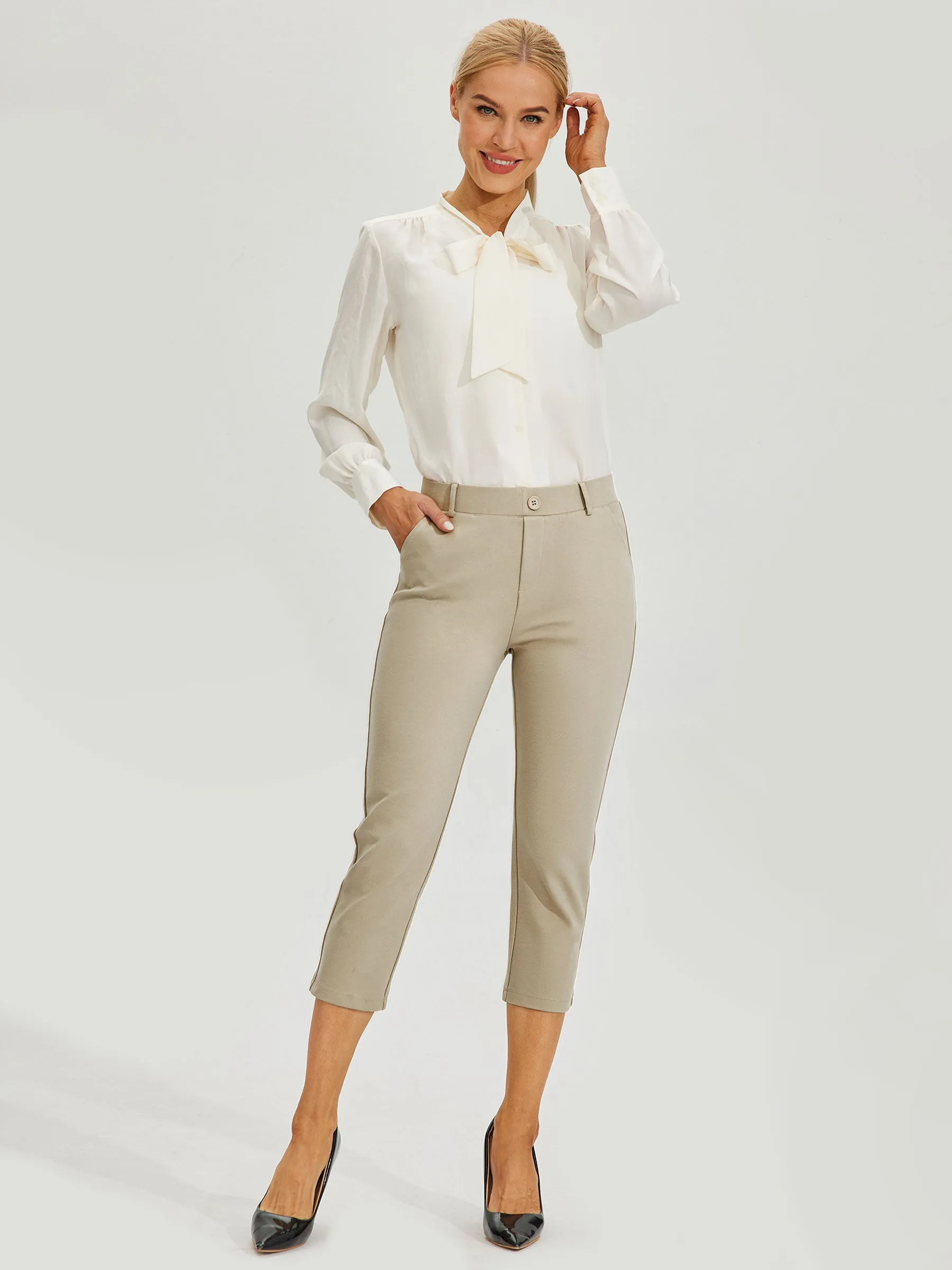 Women's Stretch Capri Pants