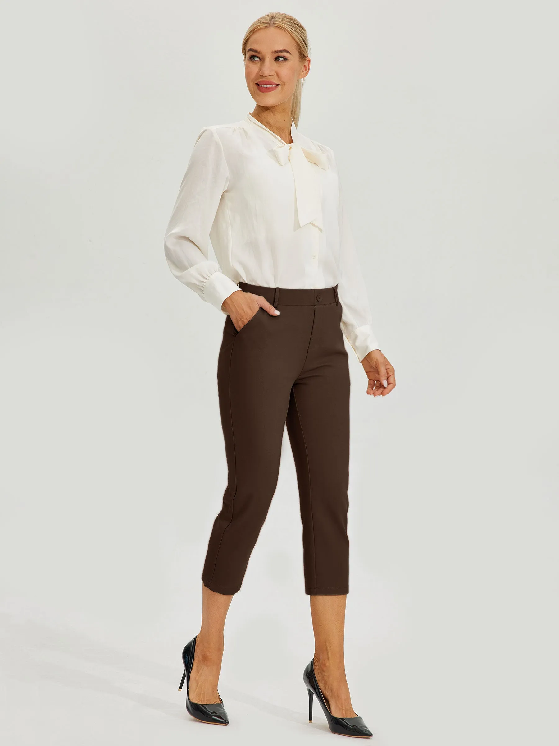 Women's Stretch Capri Pants