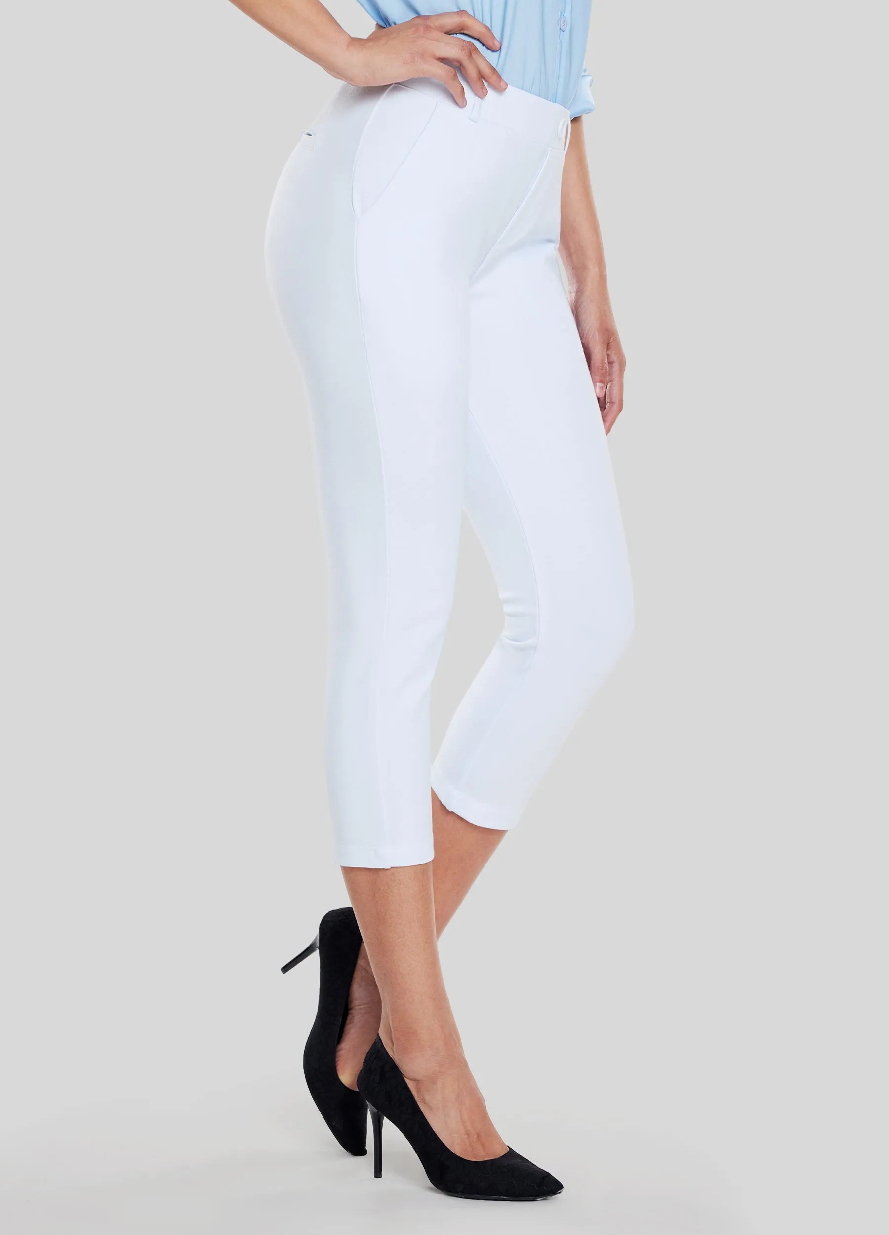 Women's Stretch Capri Pants