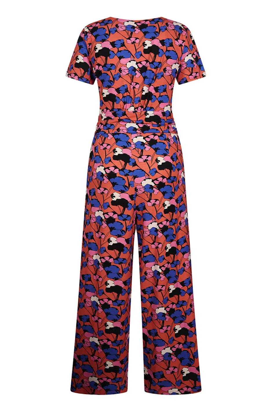 Zilch Jumpsuit in Bouquet Coral
